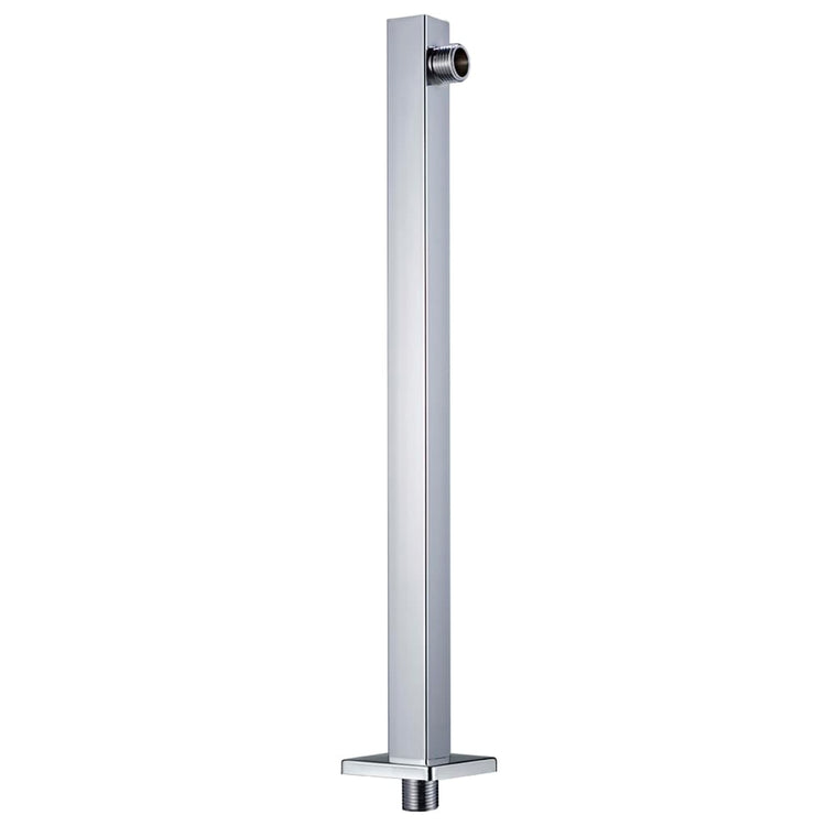 Vidaxl Shower Bras carré 40 cm en acier inoxydable 201 couleur argentée