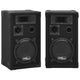 Vidaxl Hifi-Podium Endeurs 2 St passif professionnel 800 W Black