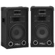 Vidaxl Hifi-Podium Endeurs 2 St passif professionnel 800 W Black