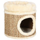 Vidaxl kattenhuis avec oreiller de luxe 33 cm
