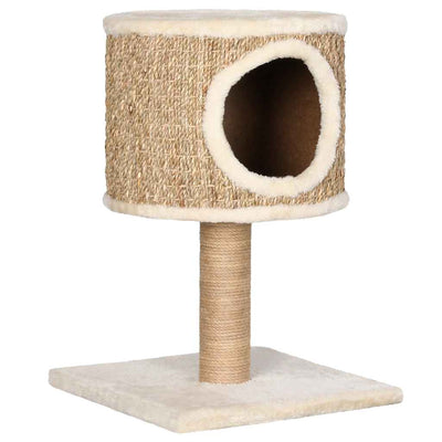 Meubles de chat Vidaxl avec maison et grattage post 52 cm.