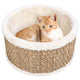 Vidaxl Cat panier autour de 36 cm d'herbe marine