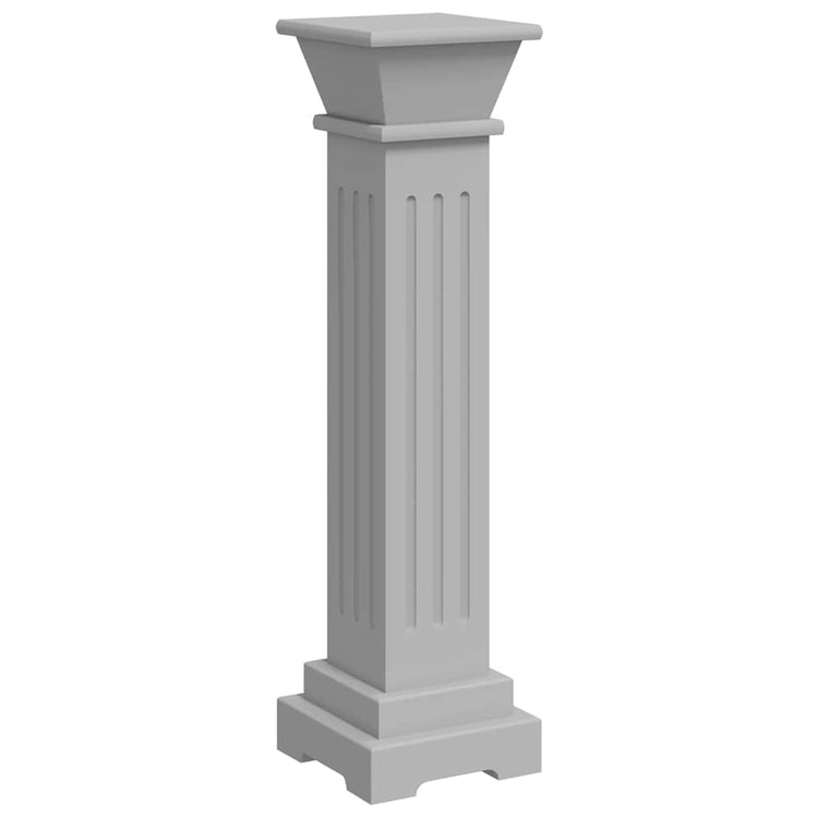 Vidaxl Standard Standard Classic Column Square 17x17x66 cm mdf gris