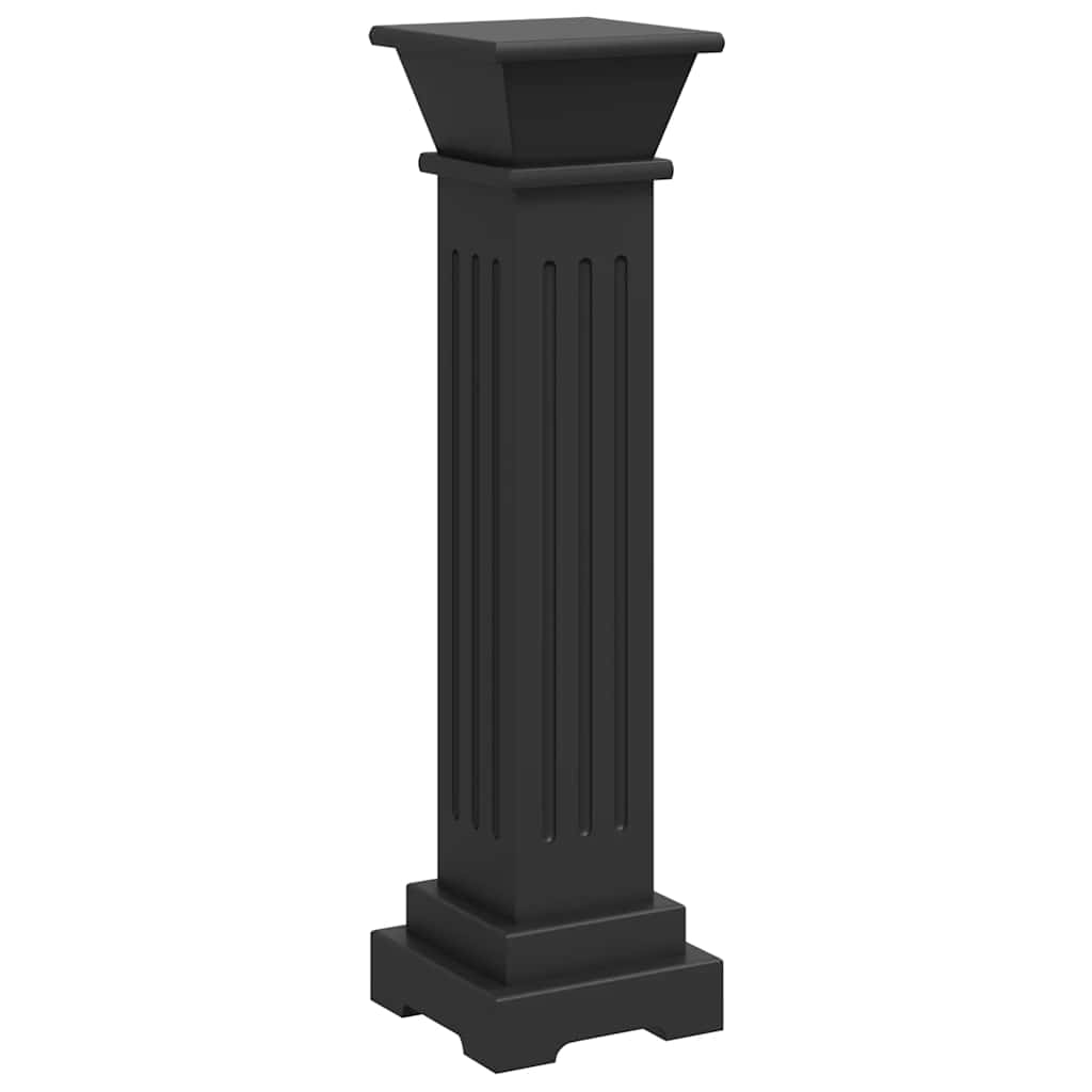 Vidaxl Standard Standard Classic Column Square 17x17x66 cm mdf noir