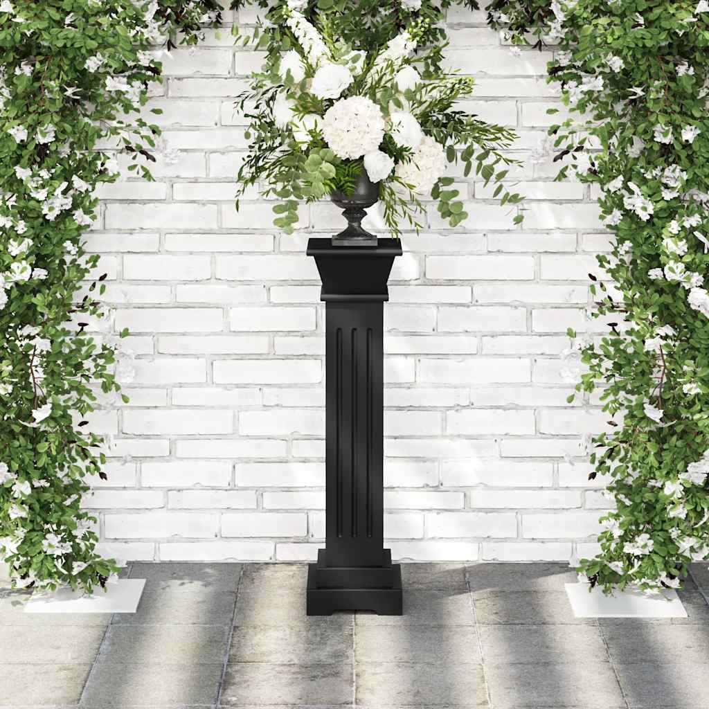 Vidaxl Standard Standard Classic Column Square 17x17x66 cm mdf noir