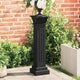 Vidaxl Standard Standard Classic Column Square 17x17x66 cm mdf noir