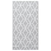 Vidaxl Extérieur Rug 80x150 cm pp Gray