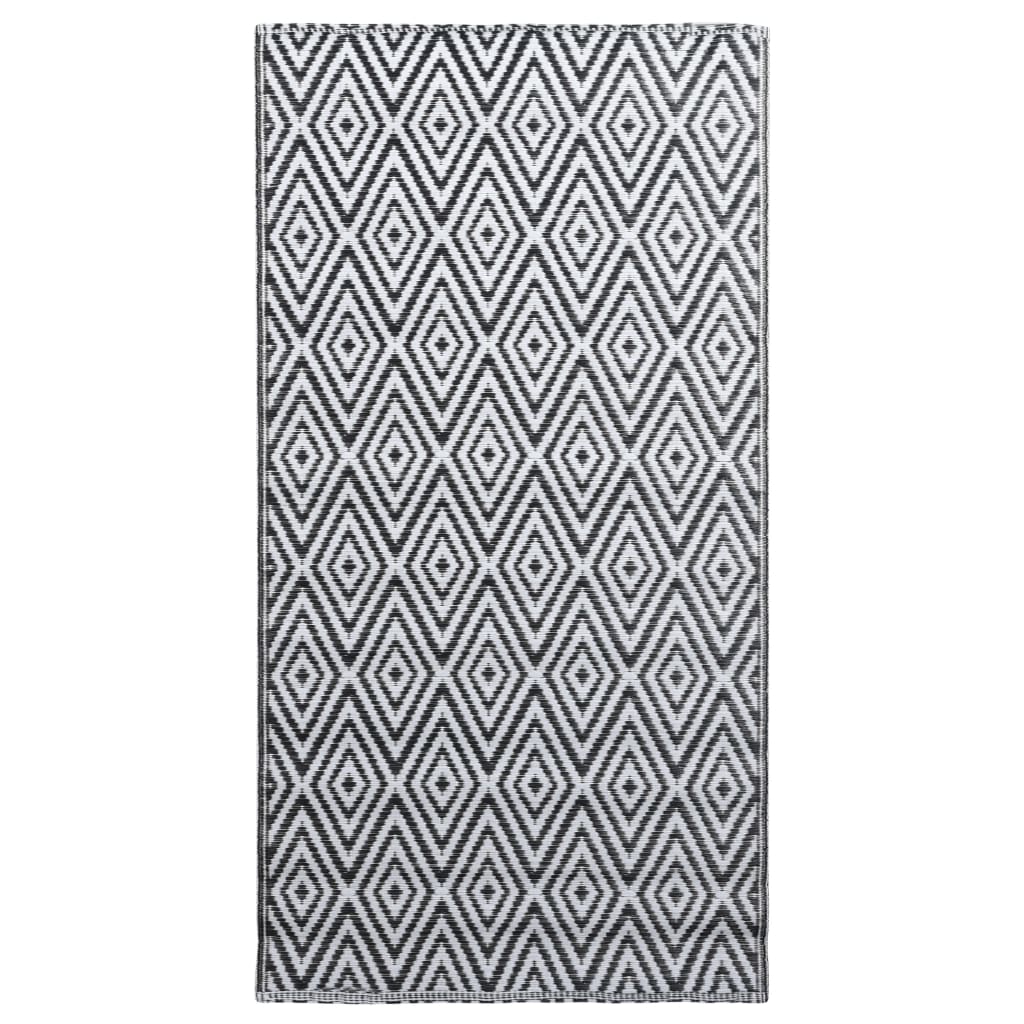 Vidaxl RAGN EXTÉRIEUR 120x180 cm pp blanc et noir