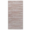 Vidaxl à l'extérieur du tapis 190x290 cm pp brun