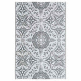 Vidaxl RAGNET EXTÉRIEUR 120x180 cm pp gris clair - afbeelding 2