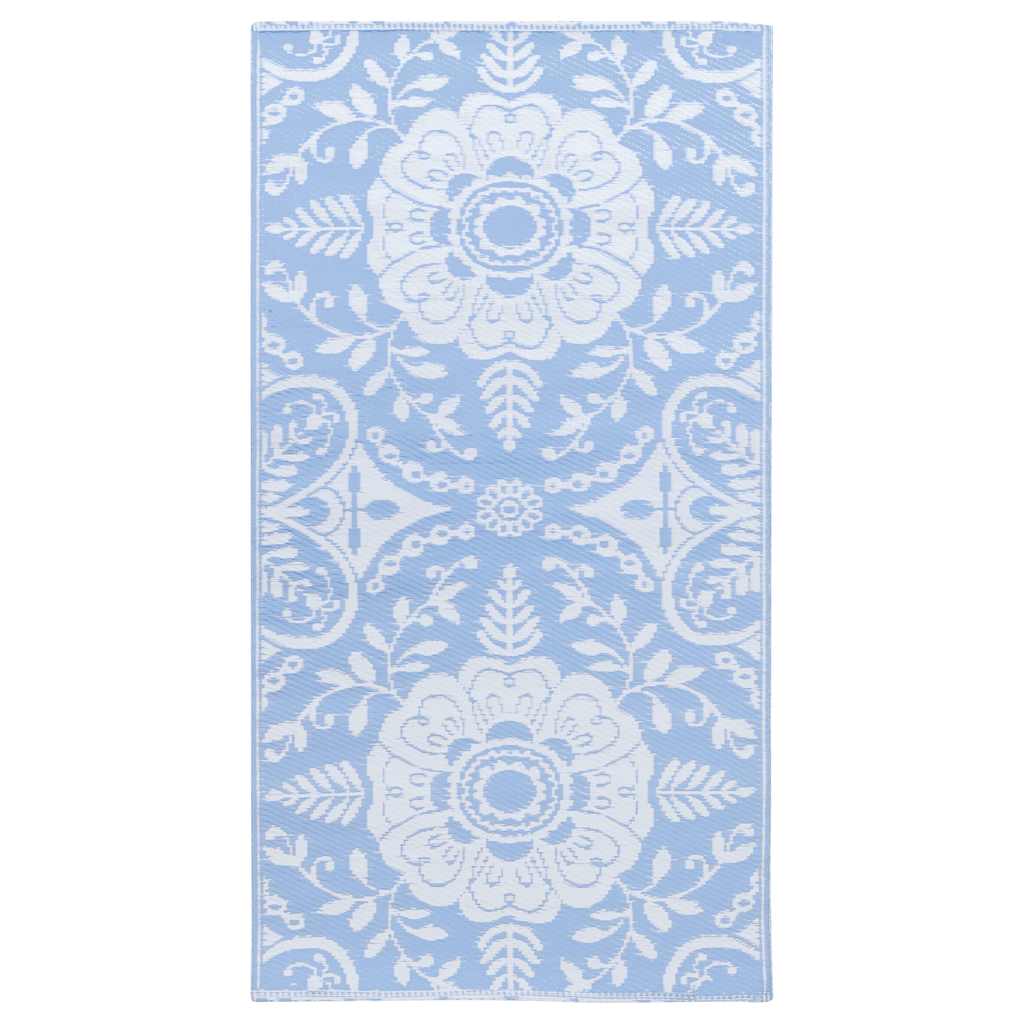Vidaxl extérieur tapis 80x150 cm pp bébé bleu