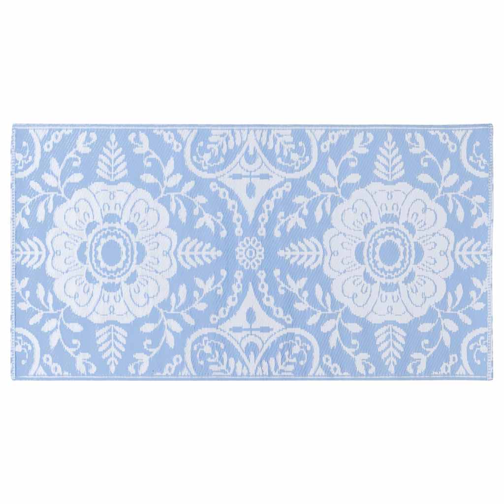 Vidaxl extérieur tapis 80x150 cm pp bébé bleu