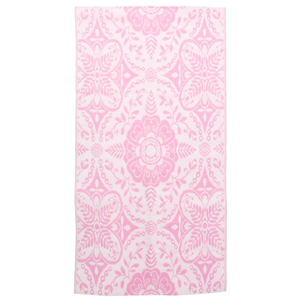 Vidaxl Tapis extérieur 120x180 cm pp rose