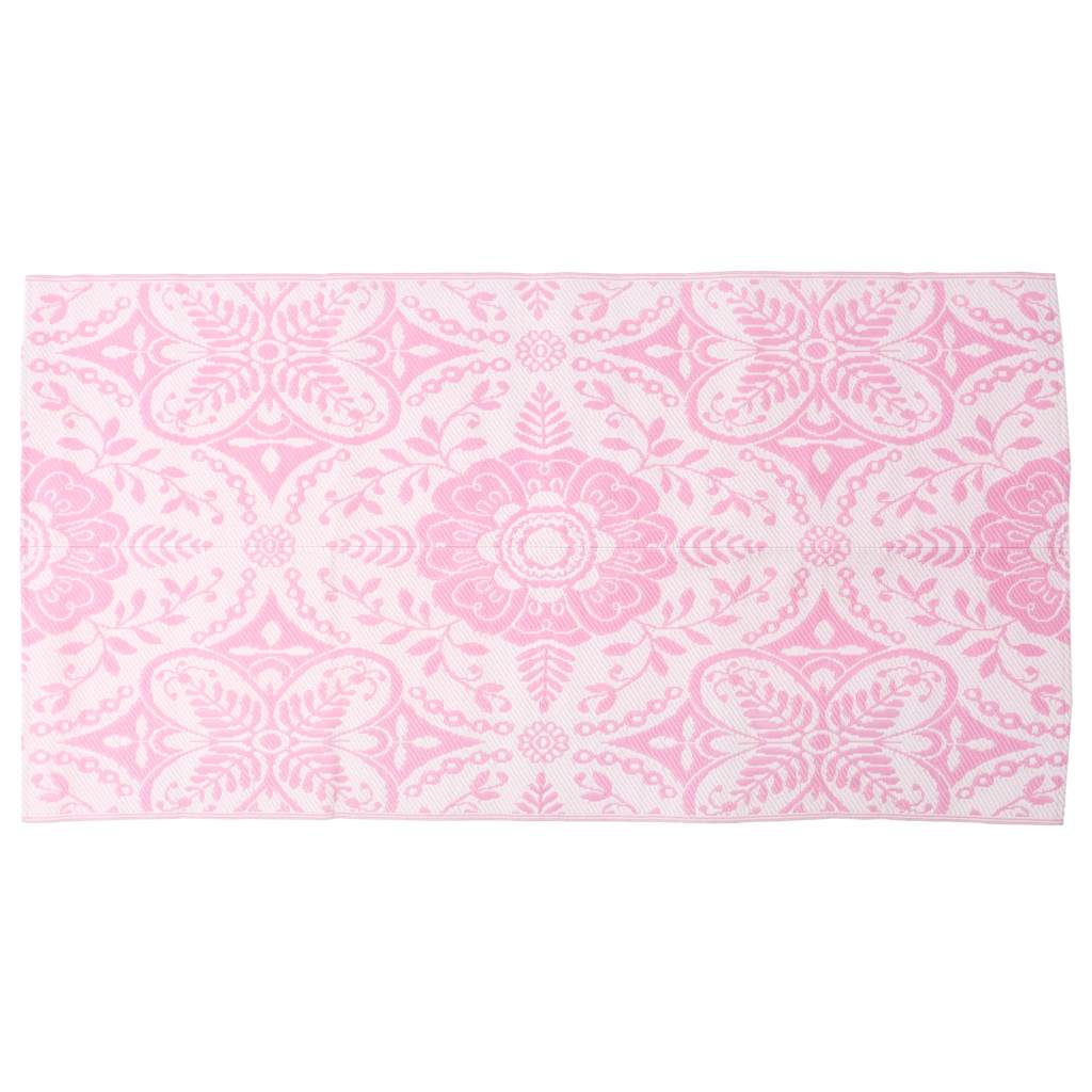 Vidaxl Tapis extérieur 120x180 cm pp rose