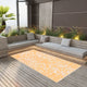 Vidaxl RAGN EXTÉRIEUR 120x180 cm pp orange et blanc