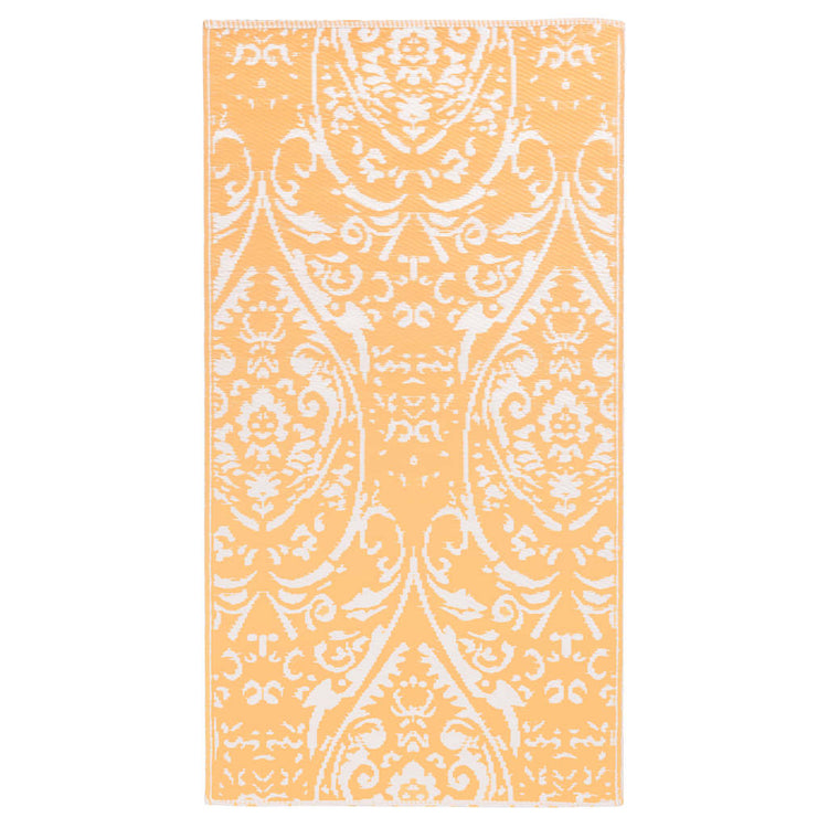Vidaxl Robe extérieure 160x230 cm pp orange et blanc