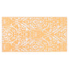 Vidaxl Robe extérieure 160x230 cm pp orange et blanc