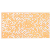 Vidaxl Robe extérieure 160x230 cm pp orange et blanc - afbeelding 3