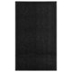 Vidaxl DOORMAT lavable 90x150 cm noir