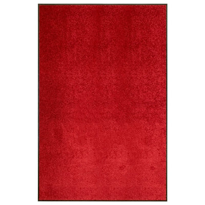 Vidaxl DOORMAT lavable 120x180 cm rouge
