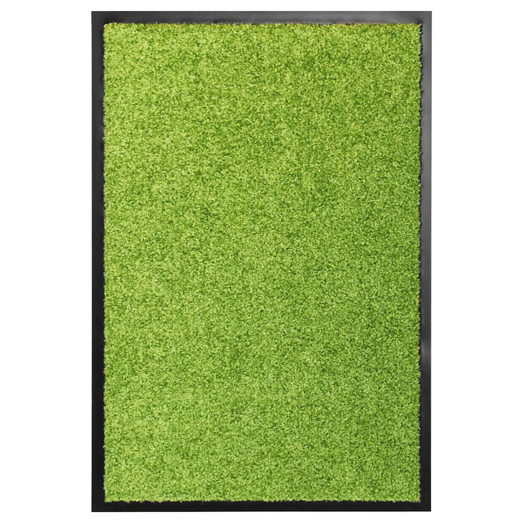 Vidaxl DOORMAT lavable 40x60 cm vert