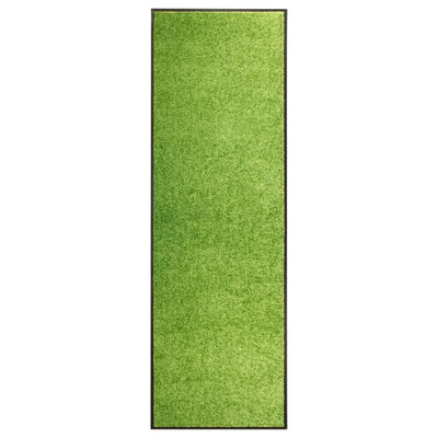 Vidaxl DOORMAT lavable 60x180 cm vert