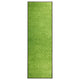 Vidaxl DOORMAT lavable 60x180 cm vert