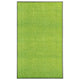 Vidaxl DOORMAT lavable 90x150 cm vert