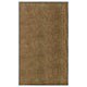 Vidaxl DOORMAT lavable 90x150 cm brun