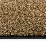 Vidaxl DOORMAT lavable 120x180 cm brun - afbeelding 3