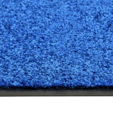 Vidaxl DOORMAT lavable 60x180 cm bleu - afbeelding 3