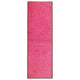 Vidaxl DOORMAT lavable 60x180 cm rose