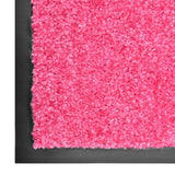Vidaxl DOORMAT lavable 60x180 cm rose - afbeelding 3