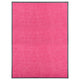 Vidaxl DOORMAT lavable 90x120 cm rose