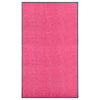 Vidaxl DOORMAT lavable 90x150 cm rose
