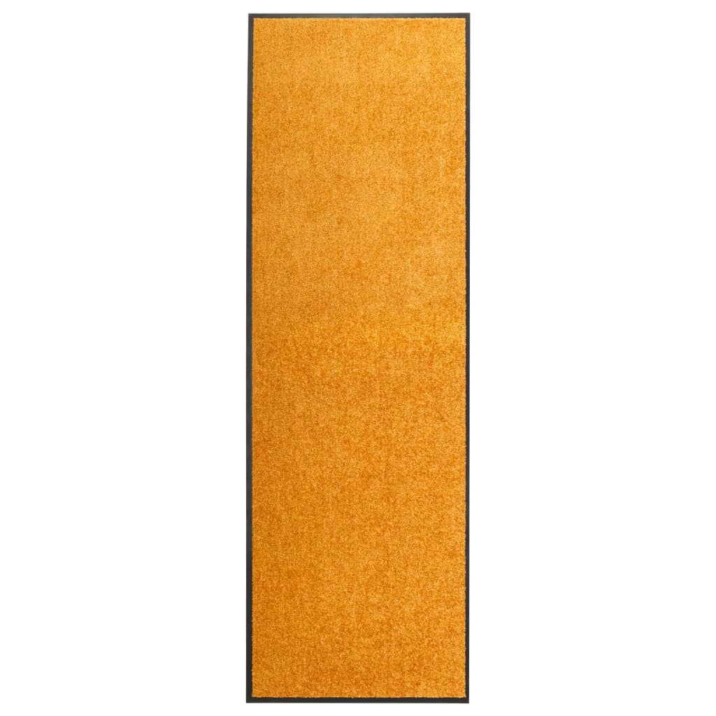 Vidaxl DOORMAT lavable 60x180 cm orange