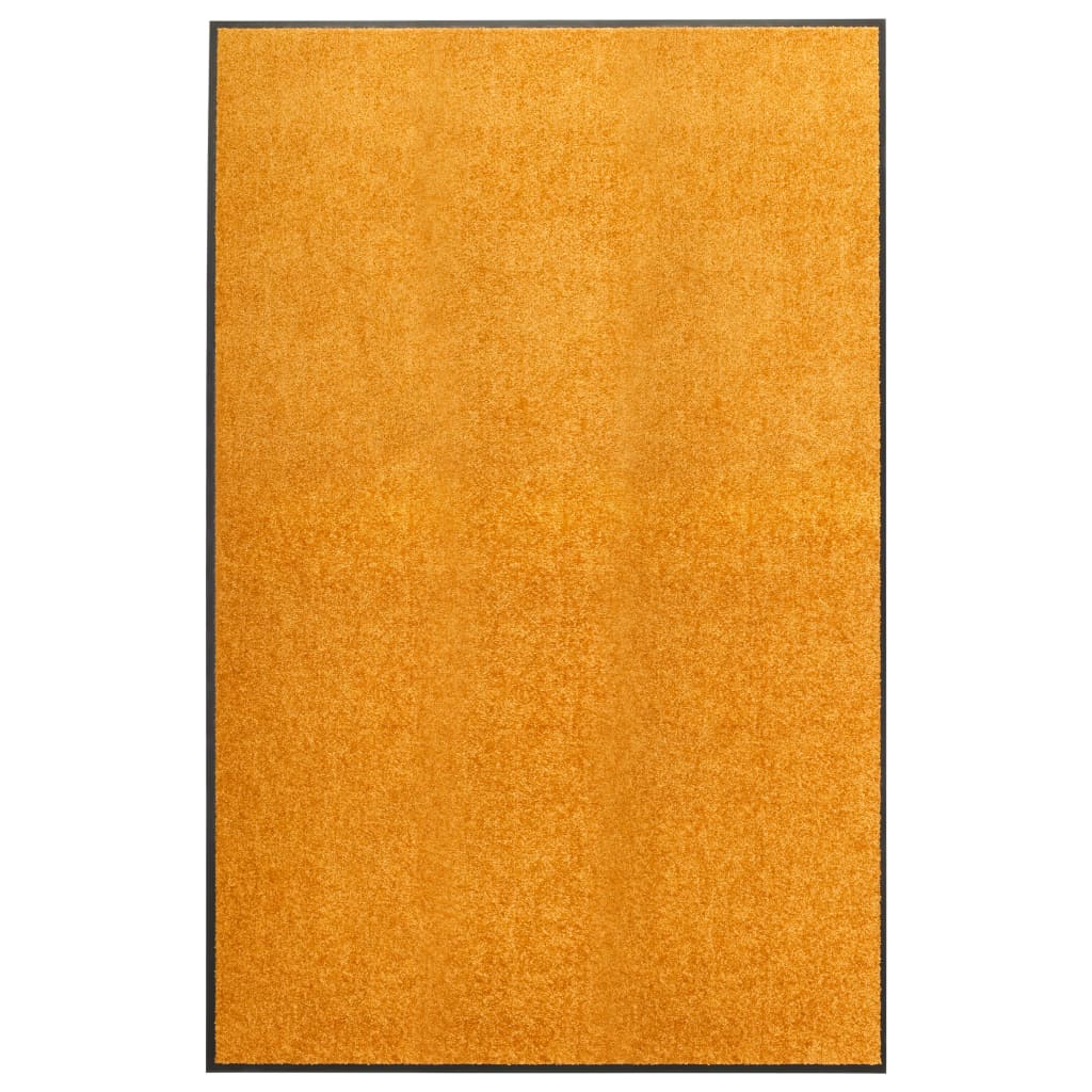 Vidaxl DOORMAT lavable 120x180 cm orange