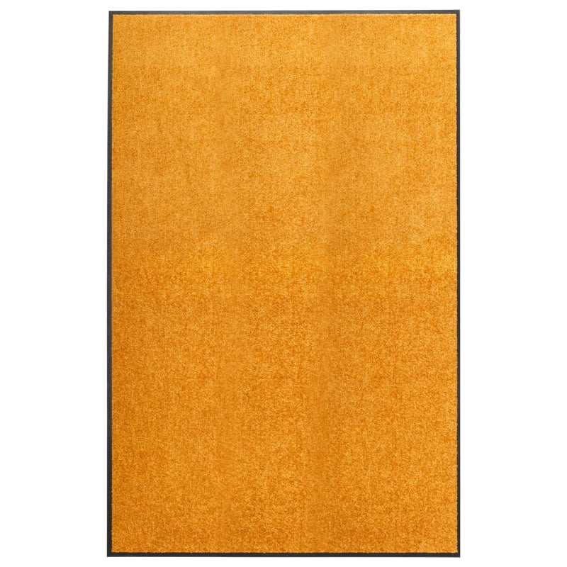 Vidaxl DOORMAT lavable 120x180 cm orange