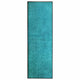 Vidaxl DOORMAT lavable 60x180 cm cyan