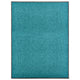 Vidaxl DOORMAT lavable 90x120 cm cyan