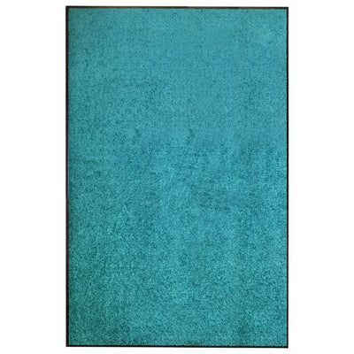 Vidaxl DOORMAT lavable 120x180 cm cyan