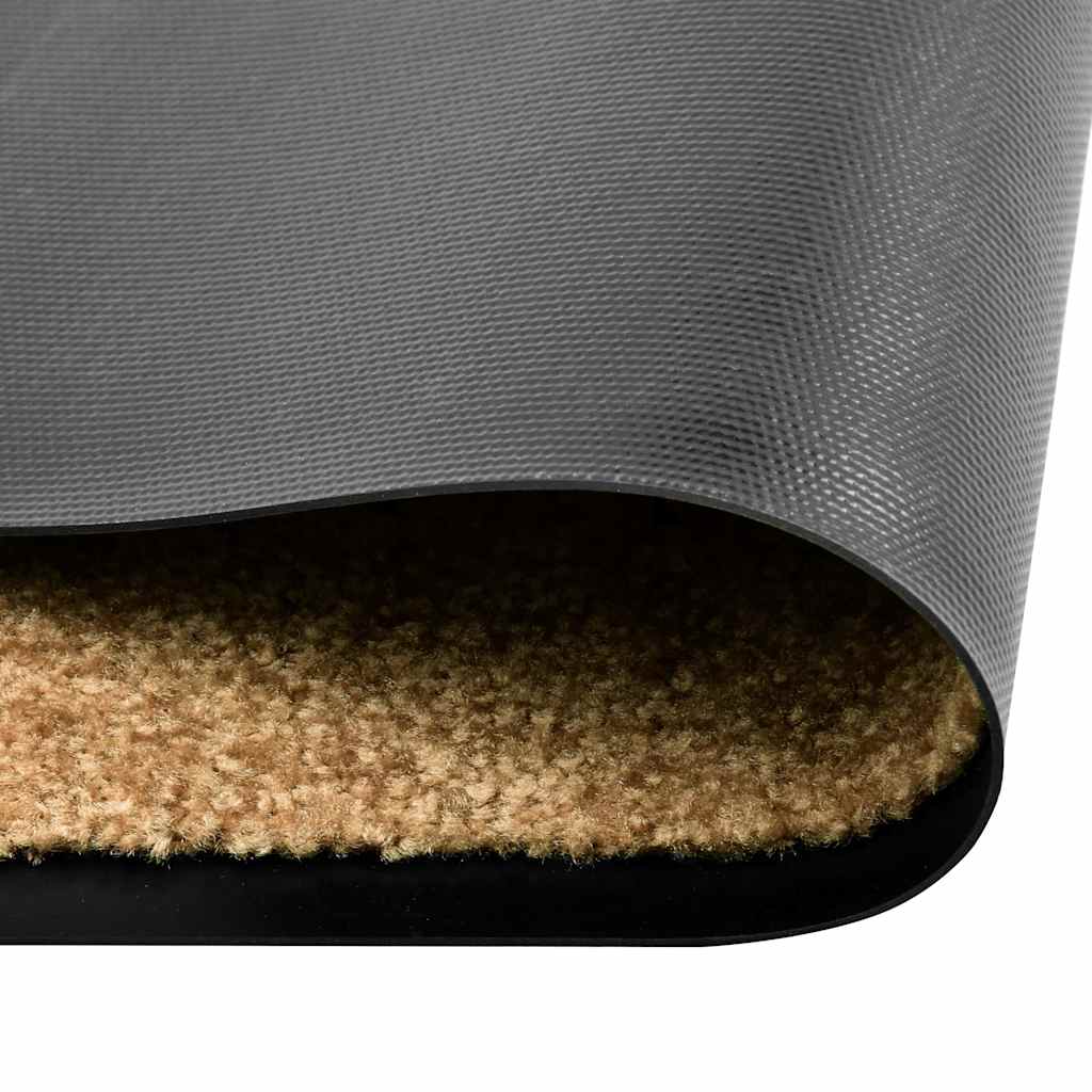 Vidaxl DOORMAT LAVABLE 60X90 CM CRAME