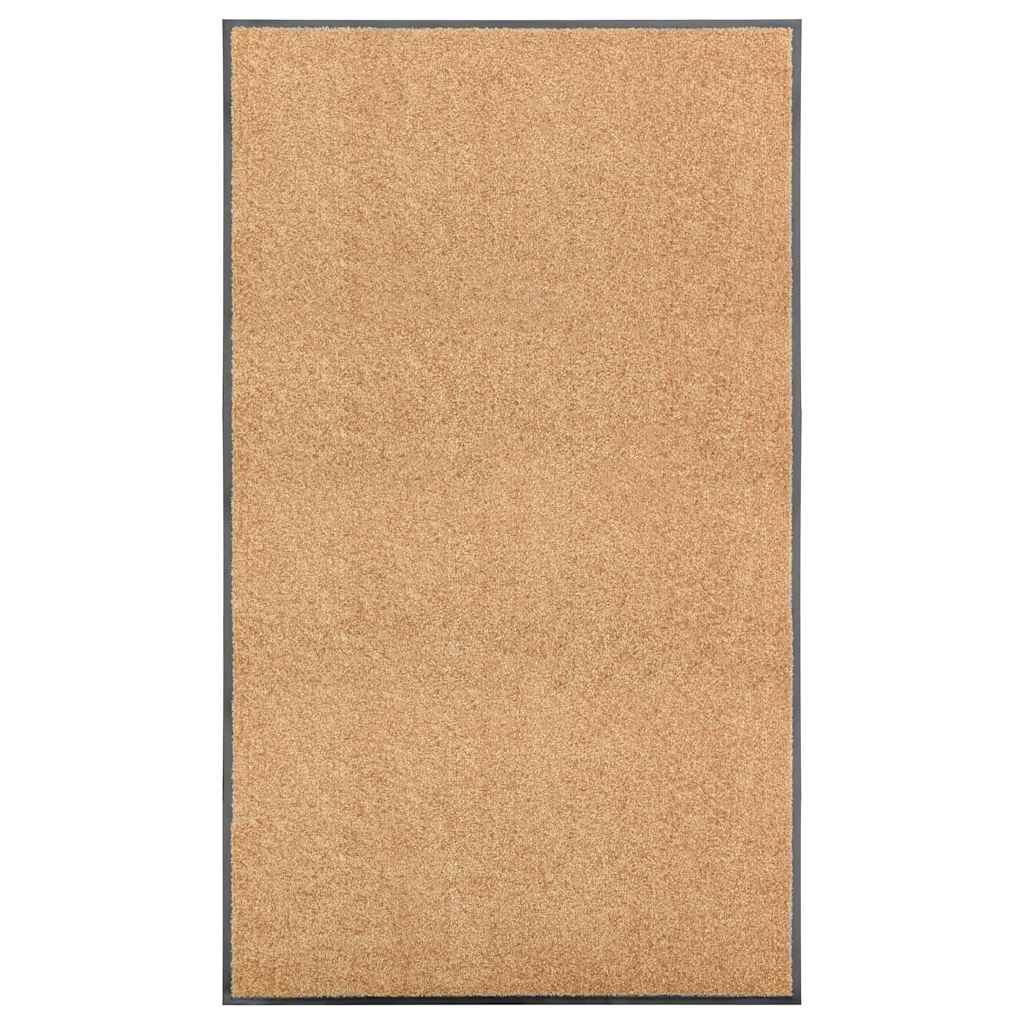 Vidaxl DOORMAT LAVABLE 90X150 CM CRAME
