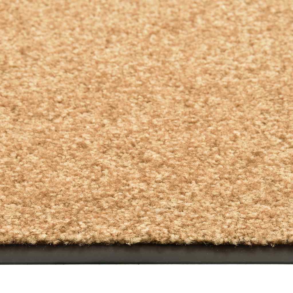 Vidaxl DOORMAT LAVABLE 90X150 CM CRAME