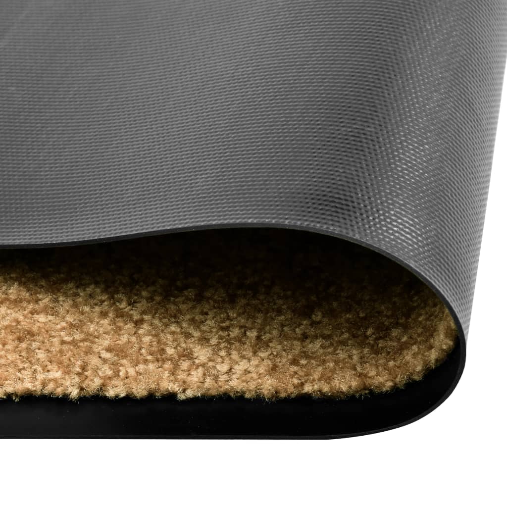 Vidaxl DOORMAT LAVABLE 120X180 CM CRAME