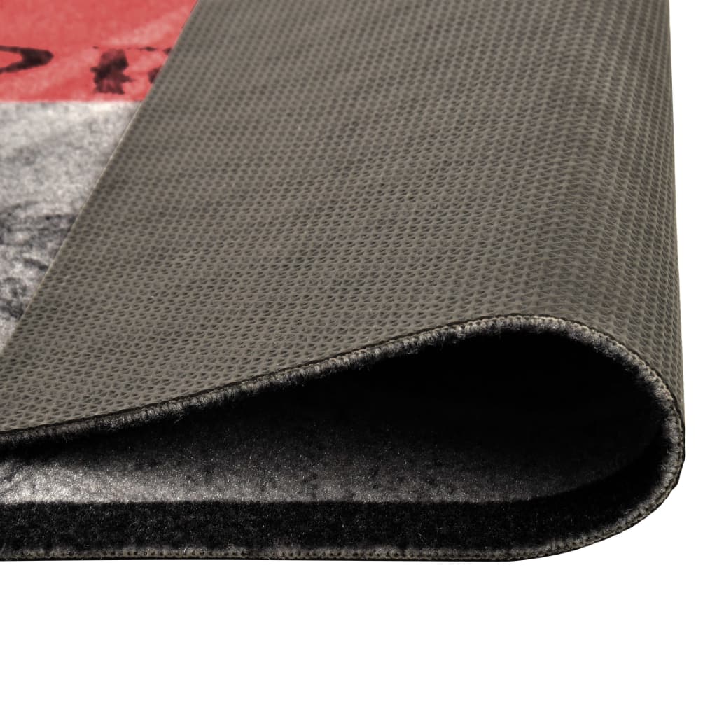 Vidaxl Cuisine Mat tomate lavable 45x150 cm