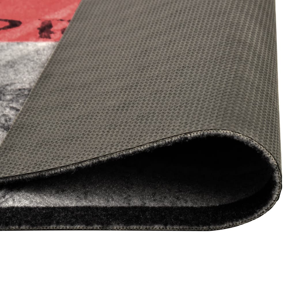 Vidaxl Cuisine Mat tomate lavable 60x180 cm