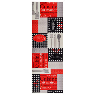 Vidaxl Cuisine Mat Cuisine lavable 60x180 cm