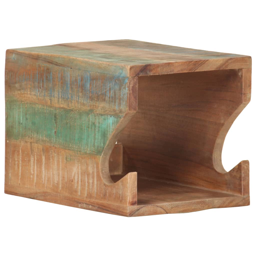 Vidaxx porte-vélos mural 35x25x25 cm bois massif recyclé
