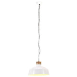 Vidaxl Hanging Lamp Industrial E27 42 cm blanc - afbeelding 2